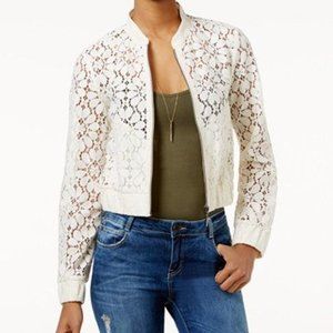 American Rag Cream Lace Blazer, Size XS